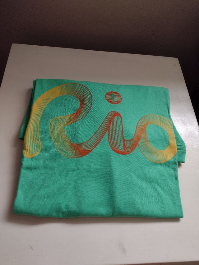 Camiseta Original Rio 2016 Nova Verde colecionadores - Foto 5