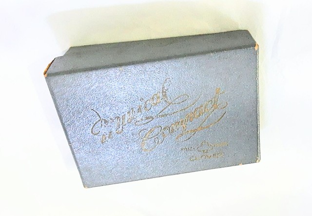 Porta Maquiagem Clover- Vintage anos 60 Japan, Caixa Musical- Bethoven.<br>Nova na embalagem - Foto 2