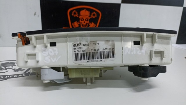 N124 Comando Ar Condicionado Peugeot 307 Sw 2008 - Foto 3