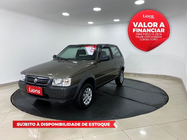 Fiat Uno Mille Way Econ, ano 2013, vermelho. (17492)