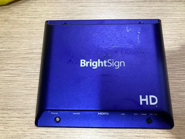 Brightsign HD ou XD versão 4