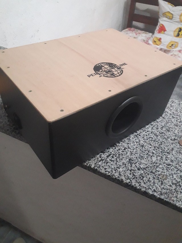 Cajon elétrico portátil 