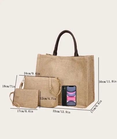 Kit bolsa e nécessaires - Foto 4