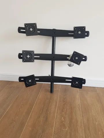 Suporte para 6 monitores furação universal - Foto 3
