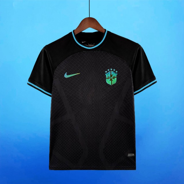 Camisa Seleção Brasileira Conceito Preta 2022