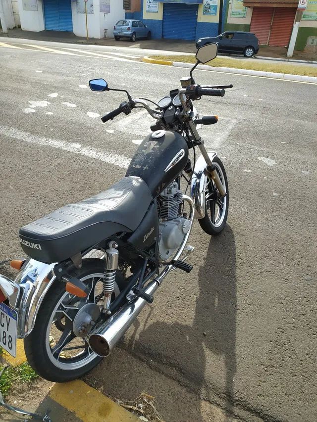 Comprar Suzuki Intruder 125 Preto 2008 em Jaú-SP