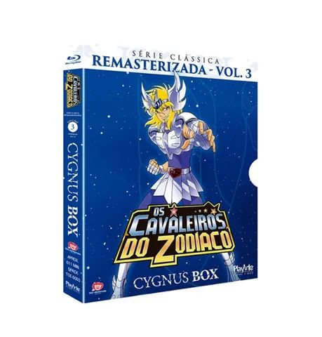 Bluray Os cavaleiros do Zodíaco Cisne Box - Foto 2