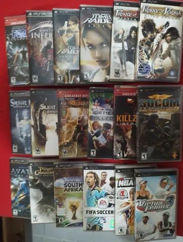 Lote De Jogos De Psp