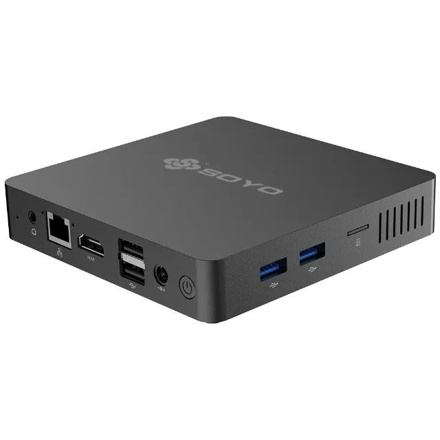 Mini PC soyo com Windows 10, Intel N3350, 6GB ram, 64GB emmc - Foto 3