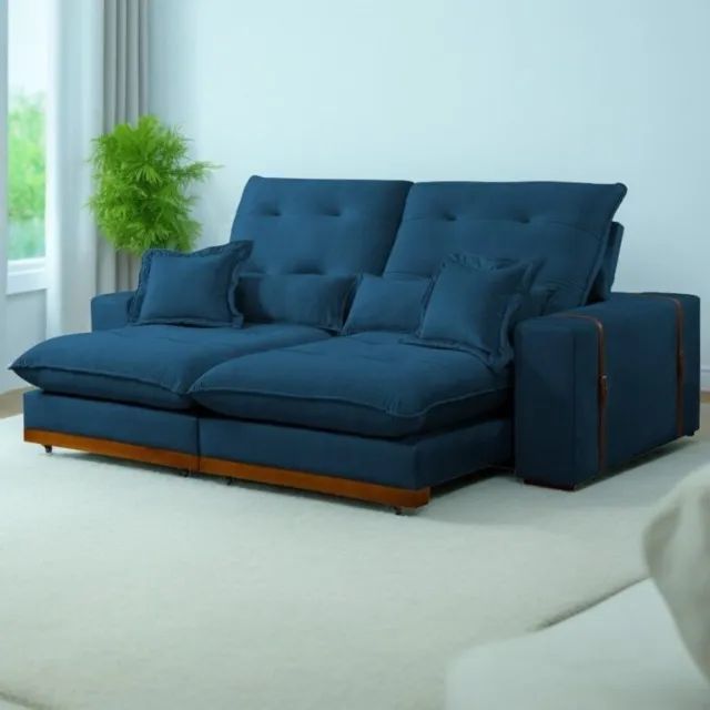 sala sofavretratil e reclinavel de 290 cm  - Foto 3