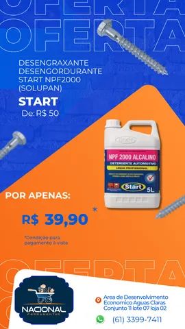 Desengraxante 5L Start Solupan
