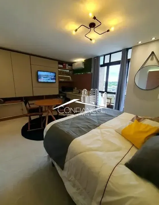 Studio mobiliado à venda no Alto da Rua XV em Curitiba | Confiancce Imóveis