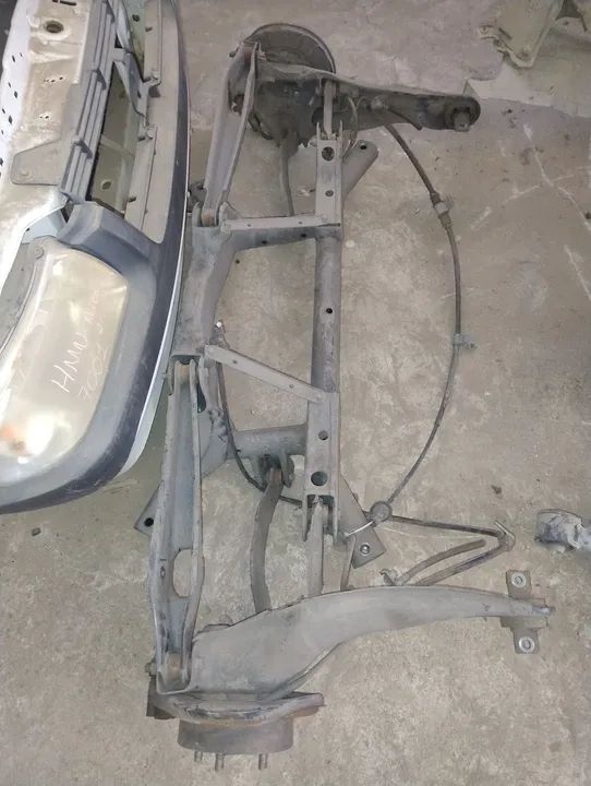 eixo traseiro da Mitsubishi Lancer