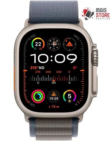 Apple Watch Ultra 2 GPS + Celular Caixa de Titânio 49MM Novo/Lacrado - Foto 2