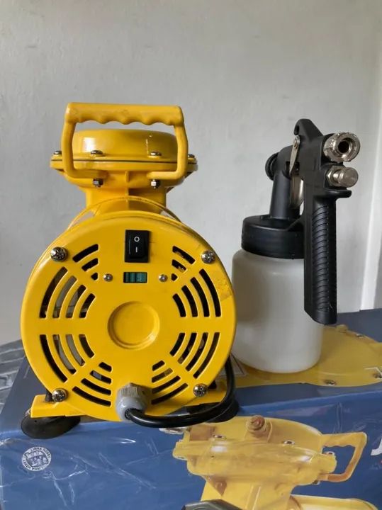 Compressor ar direto baixa pressão 2,3 pés com 2 acessórios - JET FÁCIL Schulz - Foto 2