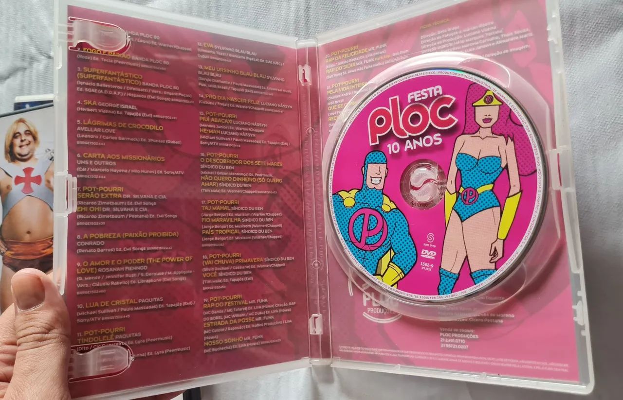 Coleção dvds Festa Ploc - Foto 5