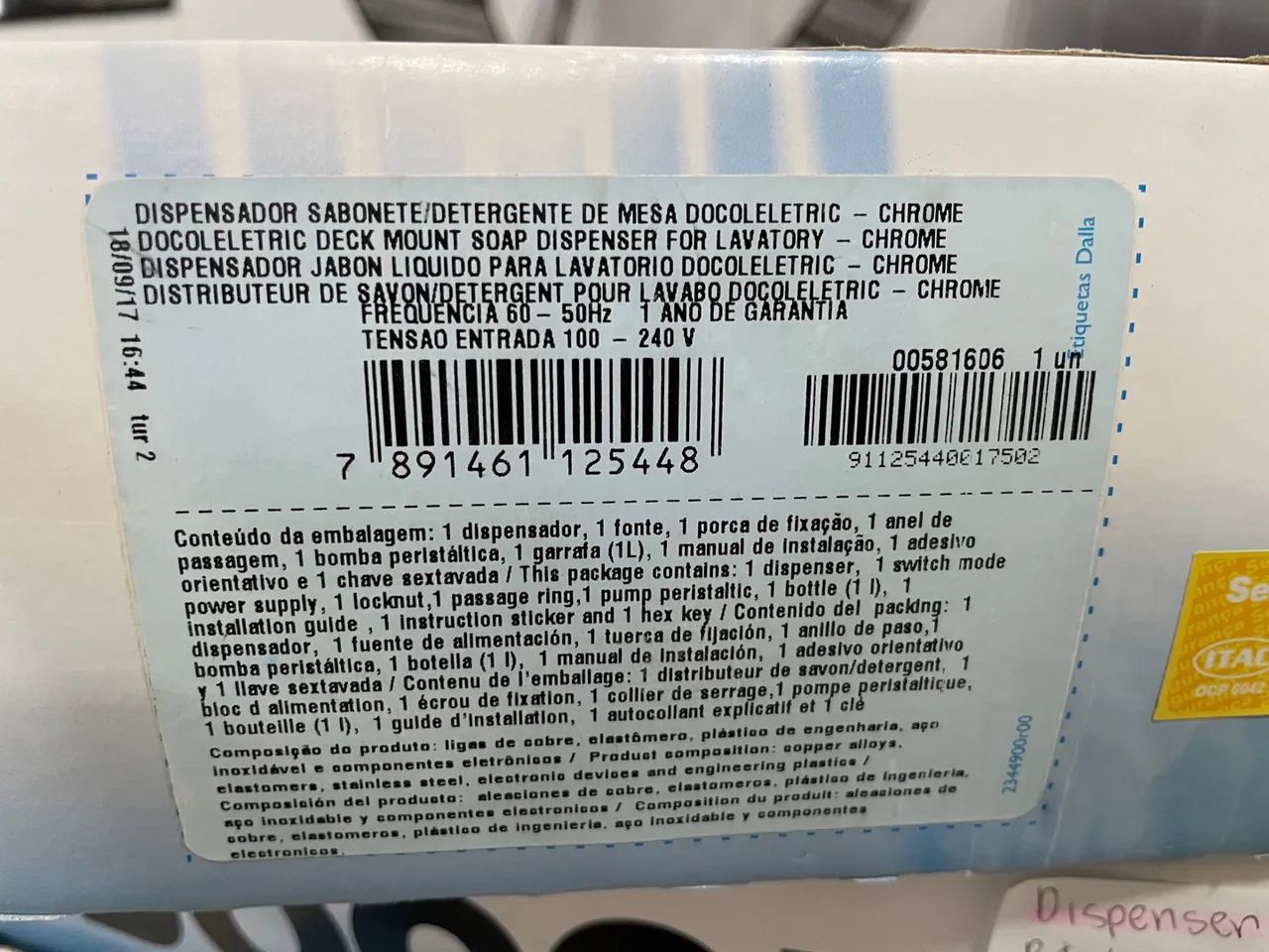 Dispenser de sabão automático Docol - Foto 4