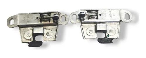 Par Fechadura Tampa Tras Fiat Strada 2022 2023 C7400 - Foto 2