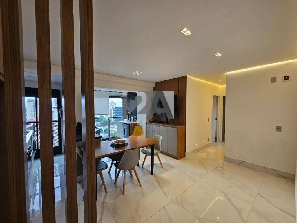Apartamento com 64 metros, 2 banheiros, 2 vagas - varanda gourmet- andar alto - Centro Osa