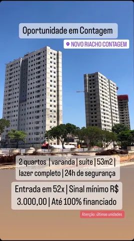 Captação de Apartamento a venda na Rua Rio Paranaguá, Parque Riacho das Pedras, Contagem, MG