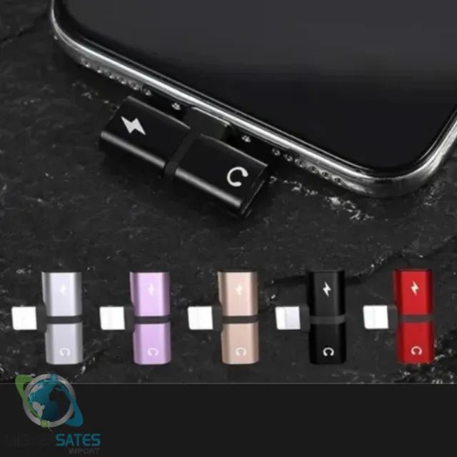 Adaptador Fone Carregador iPhone Lighting 7/8/x/plus/iPad - COD 995 - Foto 5