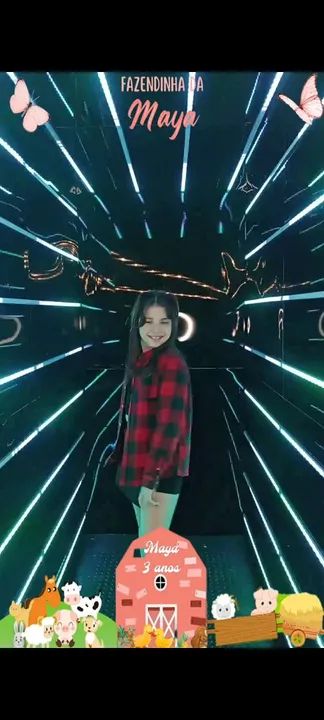 Aluguel de túnel infinit de led 