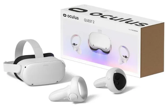 Oculus Quest 2 Vr Headset 256gb Branco - Seminovo