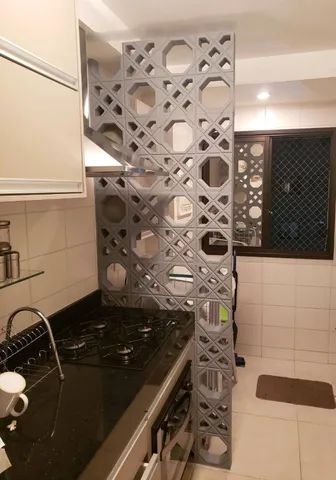 Cobogó 39x39x07cm -Acabamento liso em uma das faces- (Fabricamos vários modelos) - Foto 2