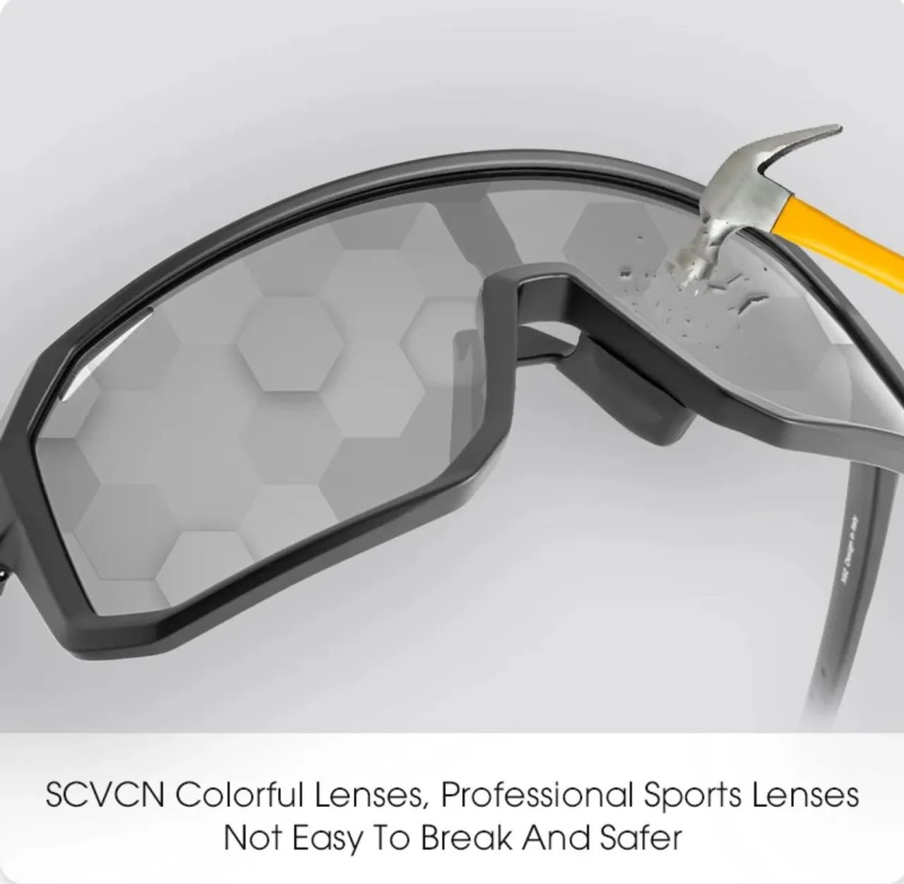 Óculos para Ciclismo lentes fotocromática  - Foto 4