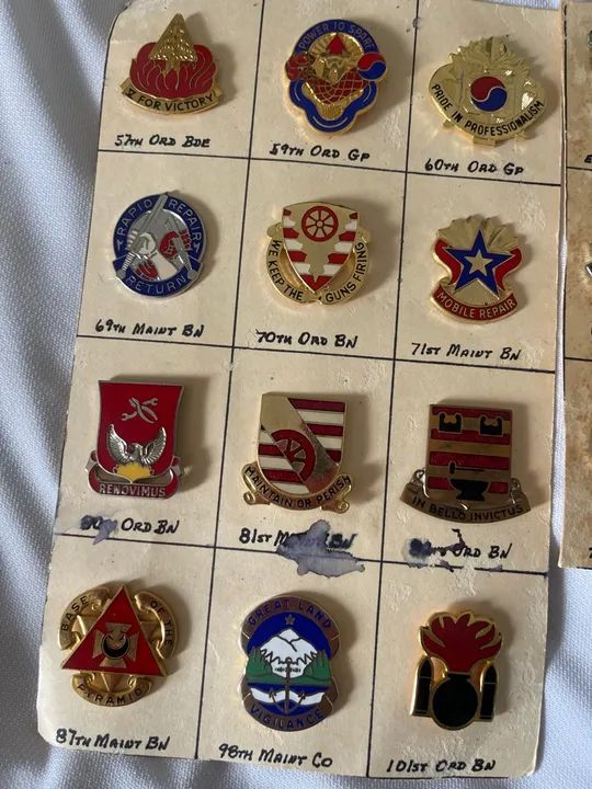 Pins militares americanos  - Foto 4