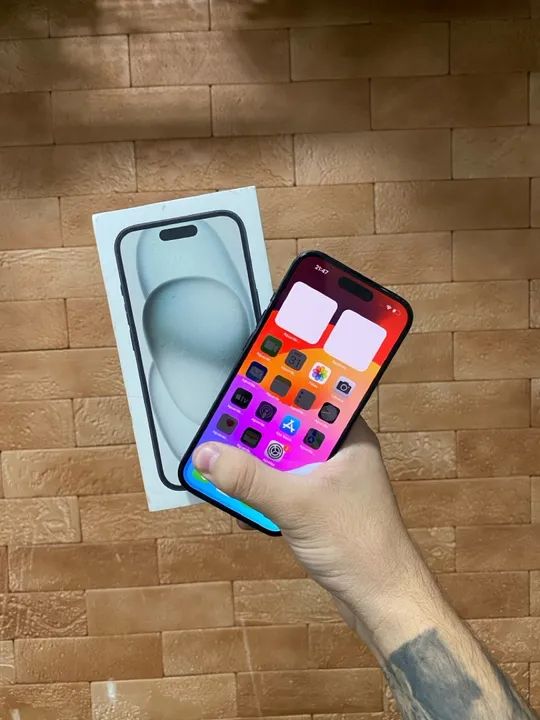 iphone 15 lacrado pronta entrega / temos todas as cores  - Foto 3