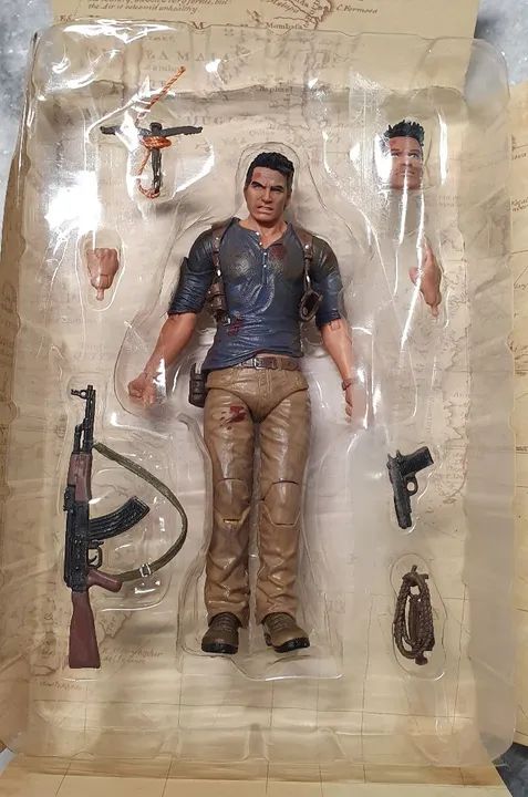 Nathan Drake uncharted 4 Neca Bootleg novo  - Foto 4