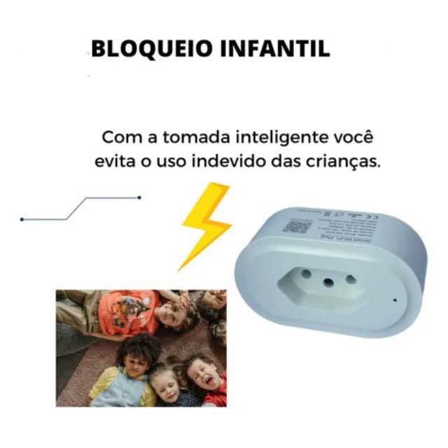 Tomada Wifi Inteligente Compatível Com Alexa - Foto 4
