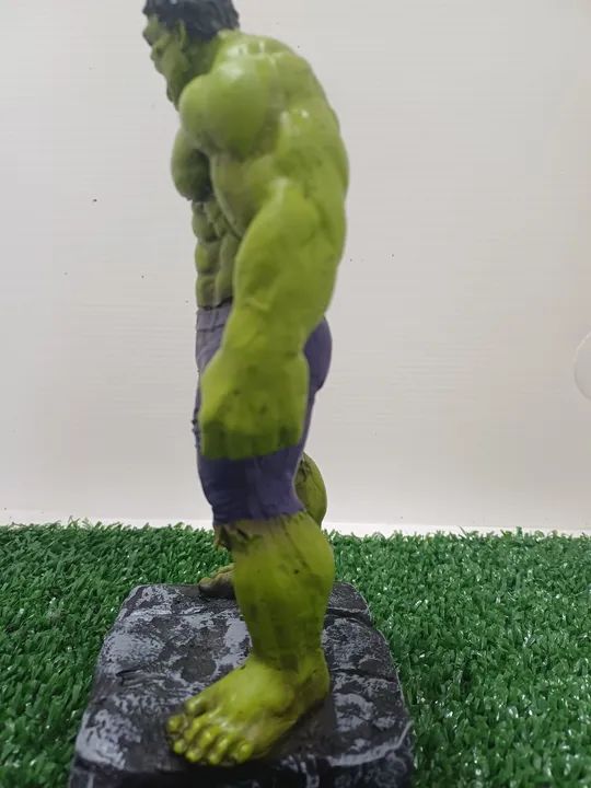 Hulk - Figura de ação Boneco Resina Estátua 20cm  - Foto 4