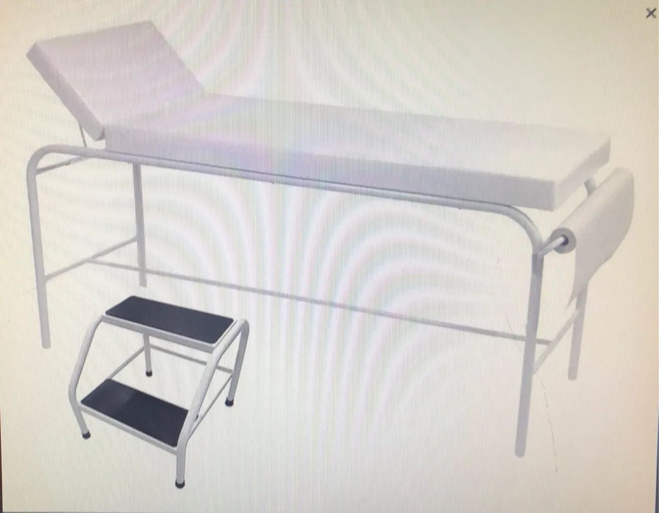 Maca com escada e dispenser de papel rolo - Foto 2