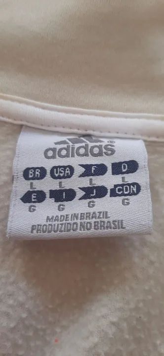Jaqueta Adidas Original marfim. - Foto 3