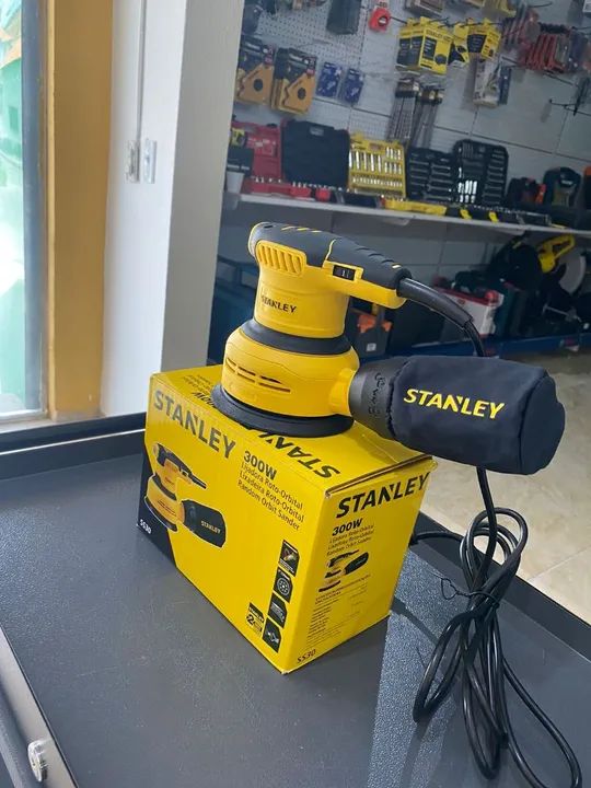 Lixadeira Roto Orbital 300w Ss30-B2 - Stanley (Loja/Nova) - Foto 6