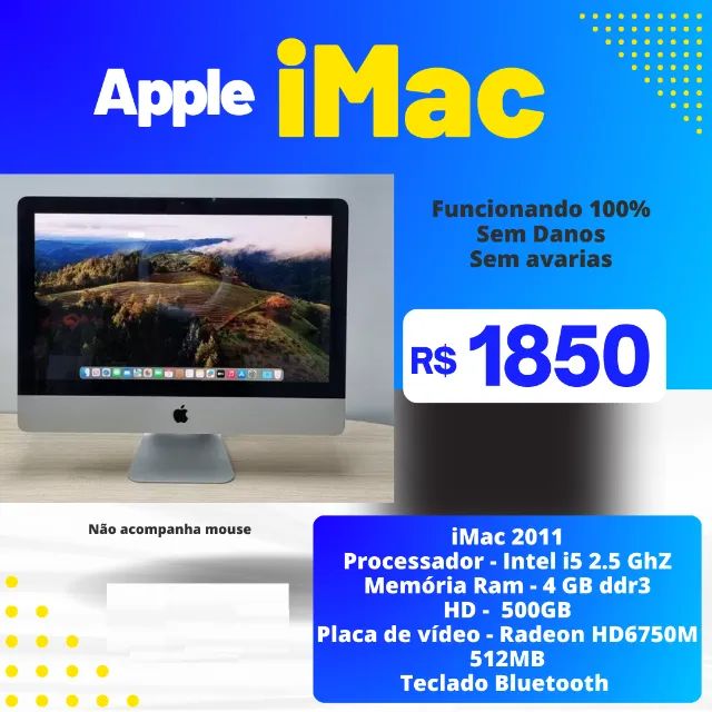 Apple Destop iMac 2011 