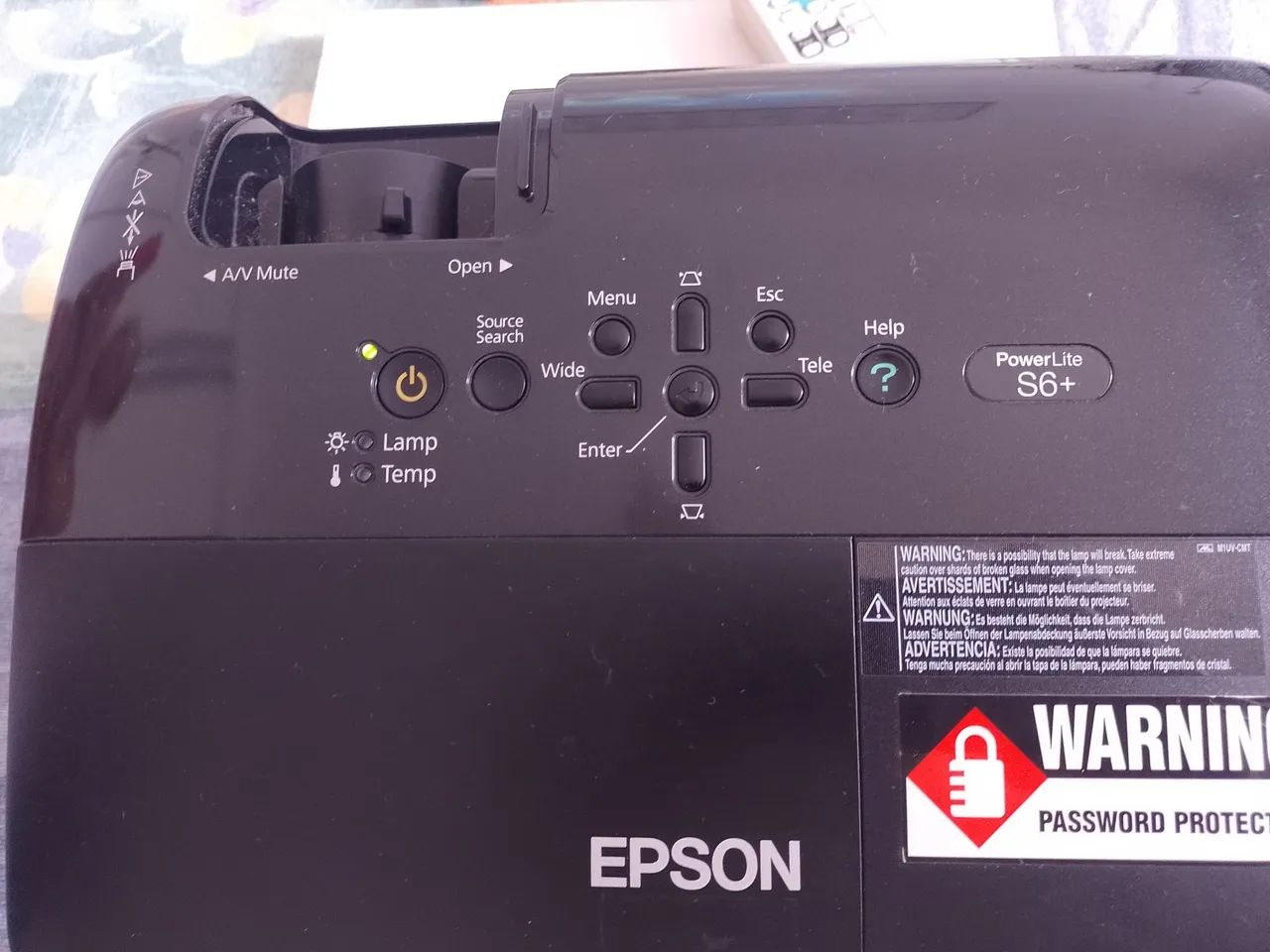 Projetor Epson PowerLite S6+ - Foto 4