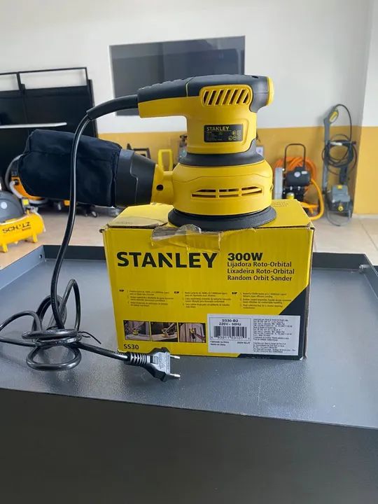 Lixadeira Roto Orbital 300w Ss30-B2 - Stanley (Loja/Nova) - Foto 4
