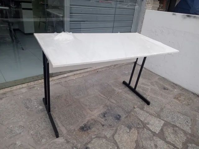 Mês para escritorio slim branca  - Foto 6
