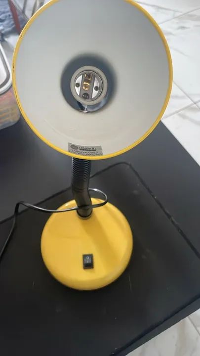Abajur Amarelo - Foto 3