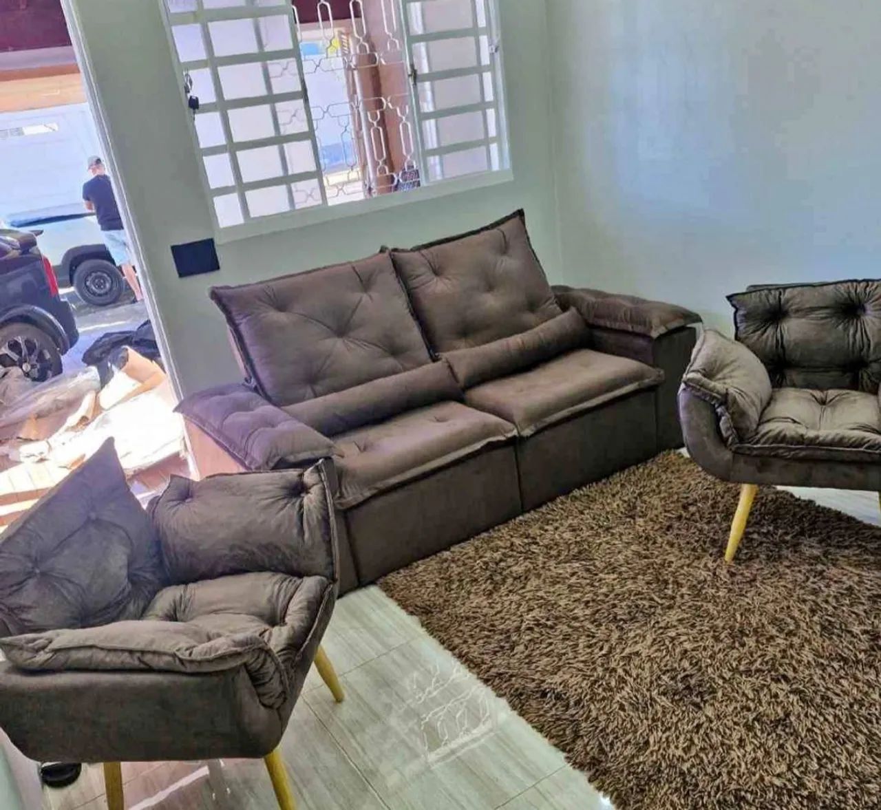 Sofá athenas 1.80m direto da fábrica 