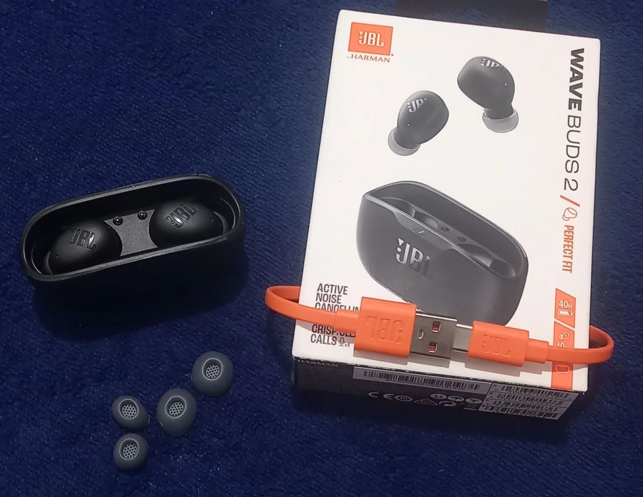 JBL Wave Buds 2 - Fones de Ouvido Bluetooth com Cancelamento de Ruído - Foto 2