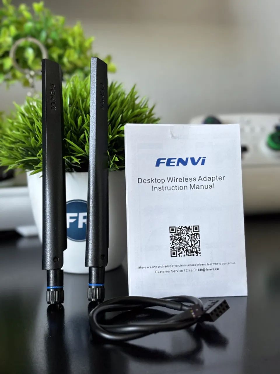 Placa de Rede Wifi Fenvi 5G + Bluetooth Pcie Express - Foto 2