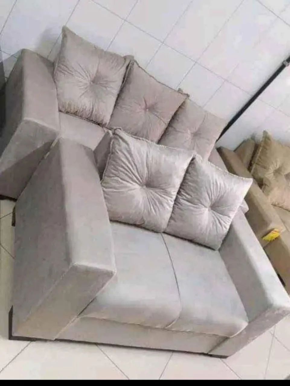 Conjunto de Sofá 3 e 2 Lugares novos - Foto 2