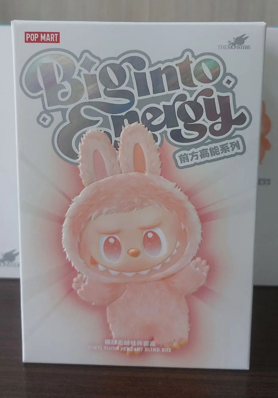 Labubu Pop Mart Biginto Energy original NOVO/LACRADO - Hobbies e