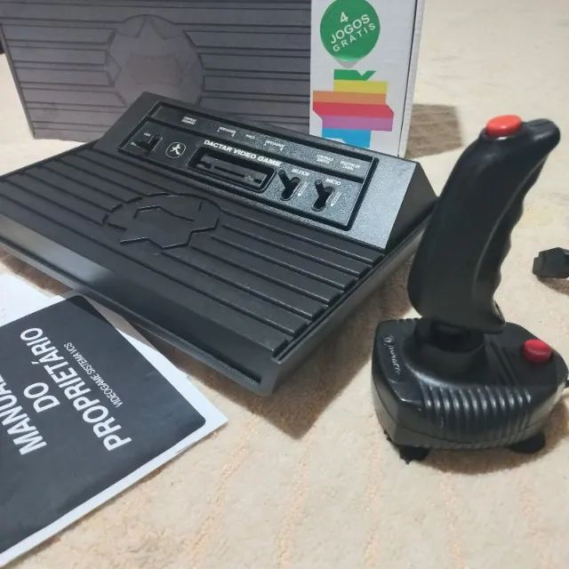 Incrível Atari Milmar Dactar com Caixa e Joystick - Foto 4