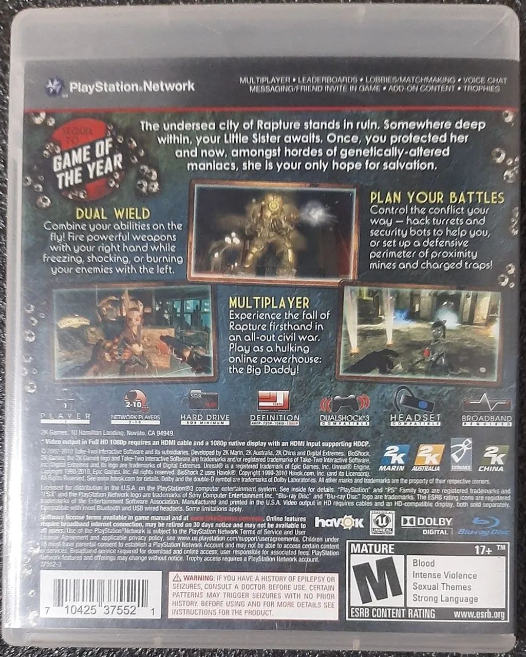 Bioshock 2 - PS3 semi-novo - Foto 4