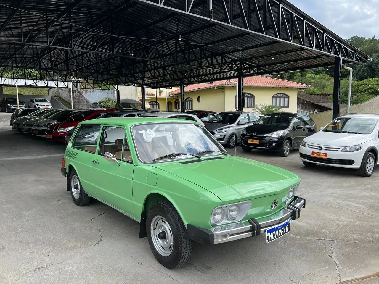 Brasília 1989 PLACA PRETA 